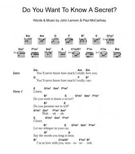 Do You Want To Know A Secret | HMVVDV